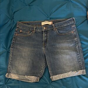 Levi's Dark Blue Denim Jean Shorts
